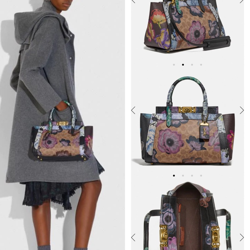 全新 未使用coach troupe手提肩背包-17