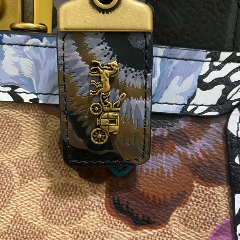 全新 未使用coach troupe手提肩背包-36