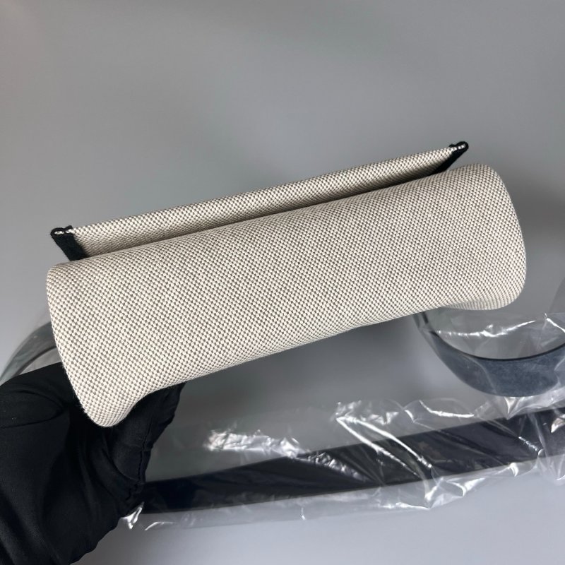 全新品 HERMES K刻 黑白帆布HERBAG MINI-4