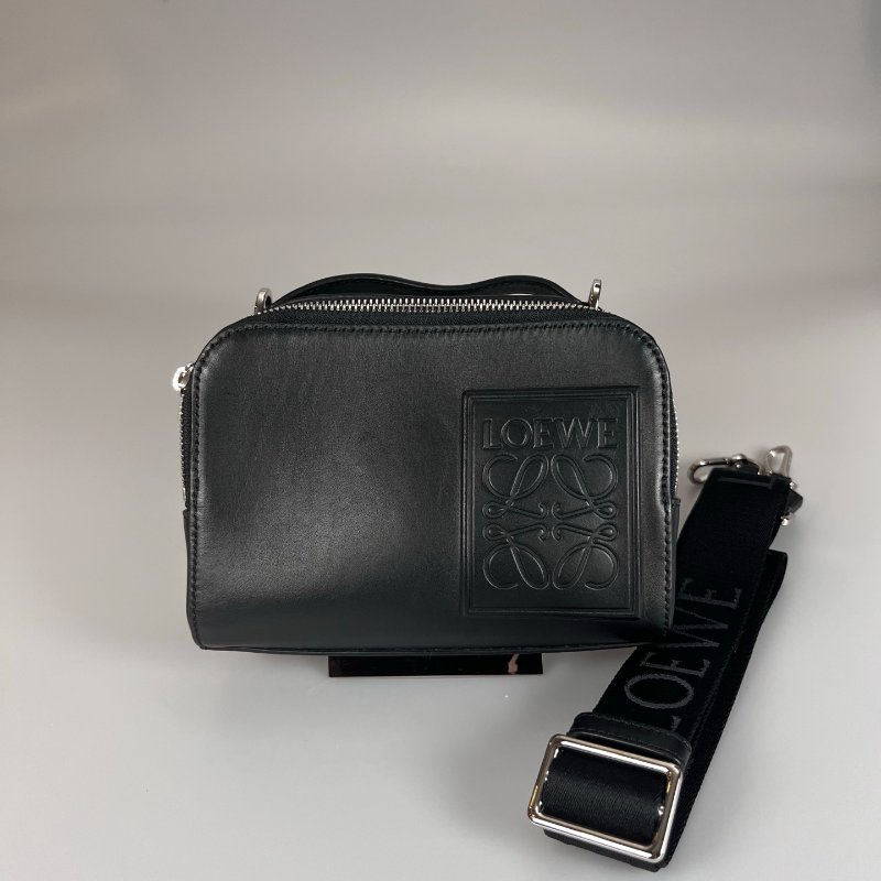 LOEWE 黑雙層相機包MINI-1