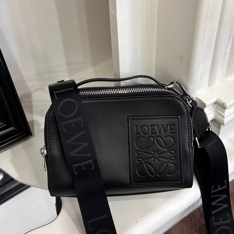 LOEWE 黑雙層相機包MINI-0