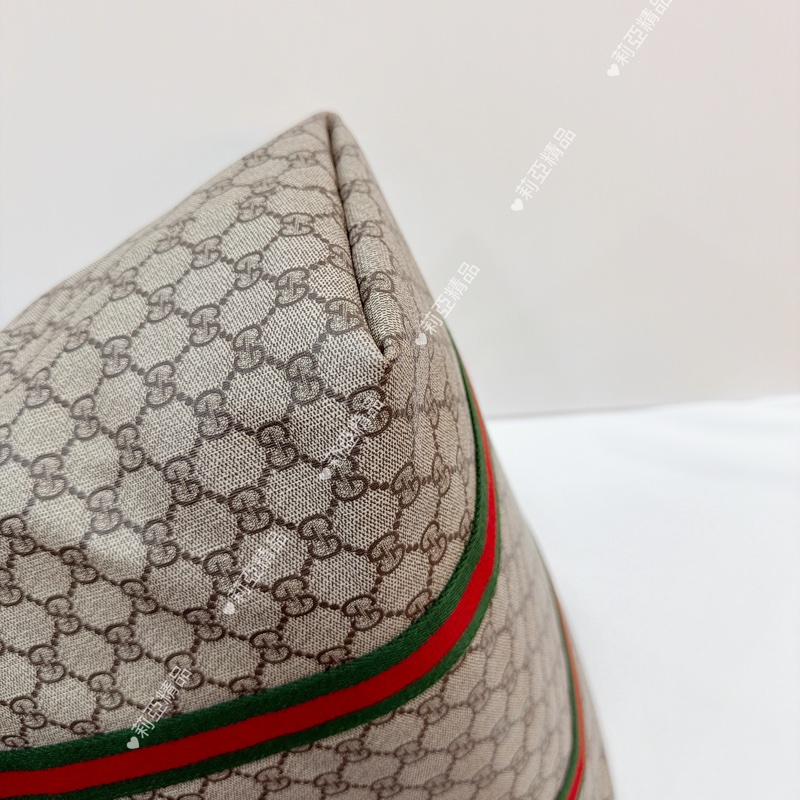莉亞精品♡Gucci 購物托特包 老花 二手美包-7