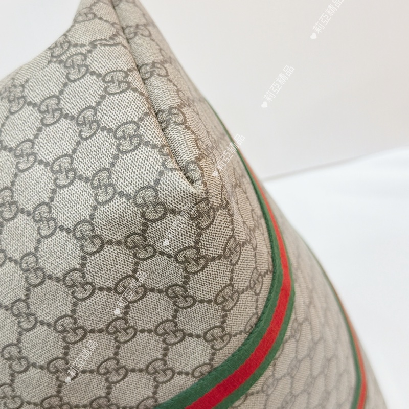 莉亞精品♡Gucci 購物托特包 老花 二手美包-9