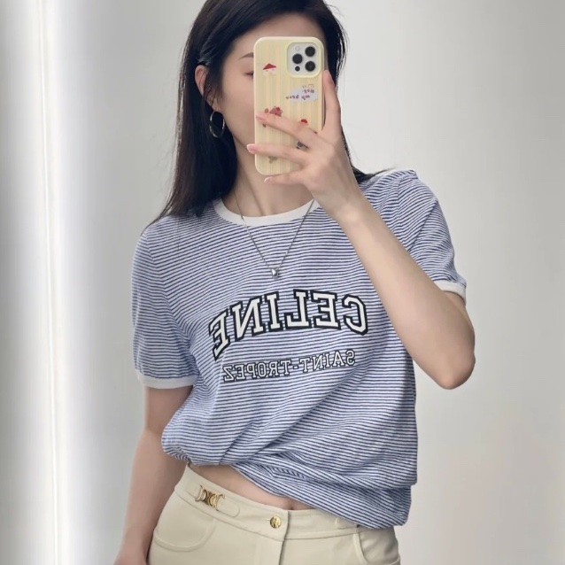 ❤️CELINE 百搭時尚T恤 全新帶吊牌-2