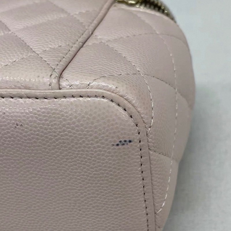 【91新 ✨ 全網最低價！】Chanel香奈兒 櫻花粉 金扣 小盒子 荔枝牛皮 （下單前先詢問庫存❗️）-13