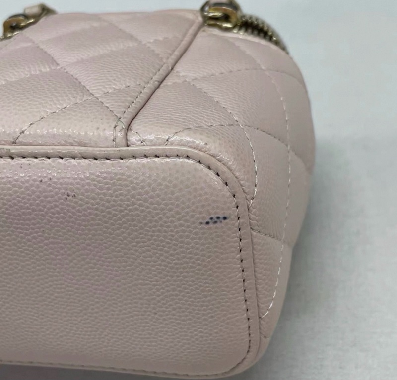 【91新 ✨ 全網最低價！】Chanel香奈兒 櫻花粉 金扣 小盒子 荔枝牛皮 （下單前先詢問庫存❗️）-21