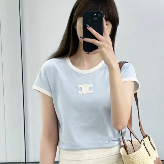 ❤️CELINE 24年款 百搭時尚T恤-1