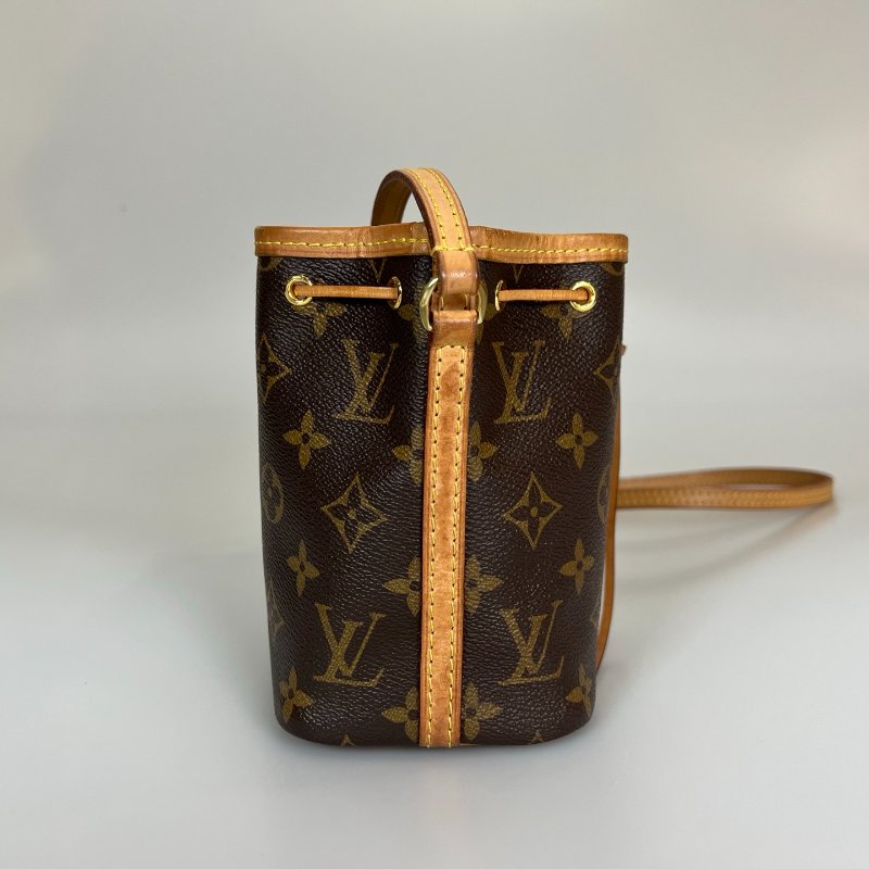 LV M41346  老花Nano Noe水桶包-2