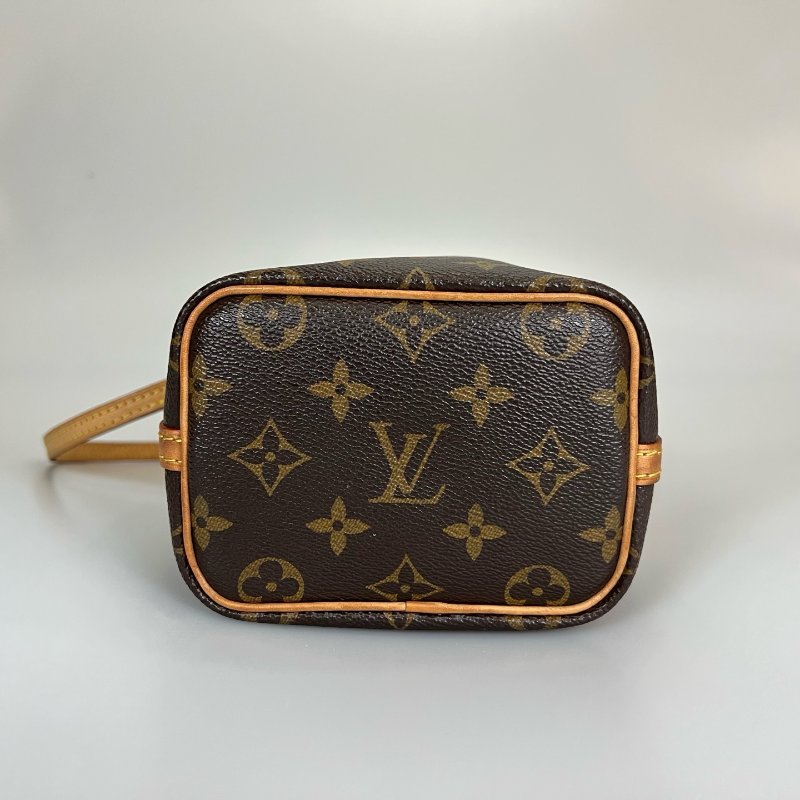 LV M41346  老花Nano Noe水桶包-4