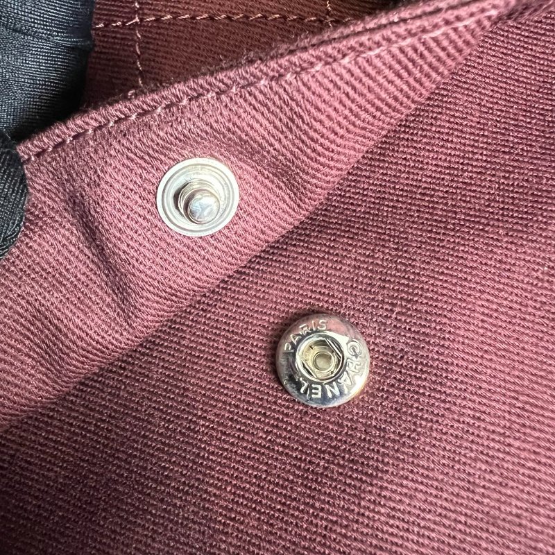 CHANEL 哨子LADIES FIRST帆布白 托特包-8