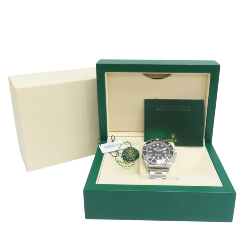 黑色錶盤 不鏽鋼 Sea-Dweller 腕錶【ROLEX 勞力士】 126600-11