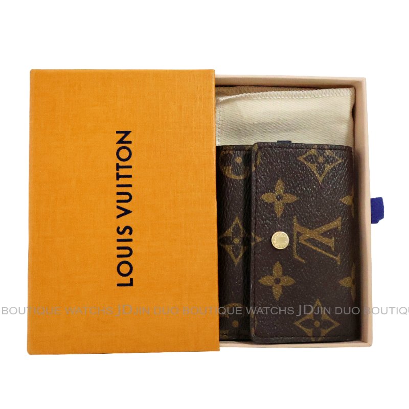 金鐸精品~C794 LOUIS VUUTTON LV路易威登M68704 Micro三折金釦迷你短夾-0