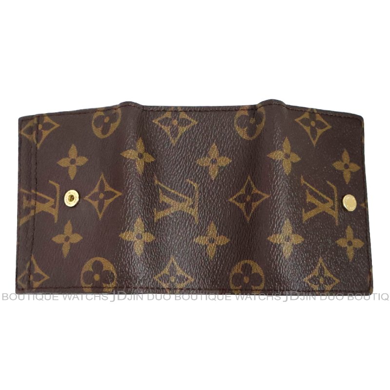 金鐸精品~C794 LOUIS VUUTTON LV路易威登M68704 Micro三折金釦迷你短夾-3