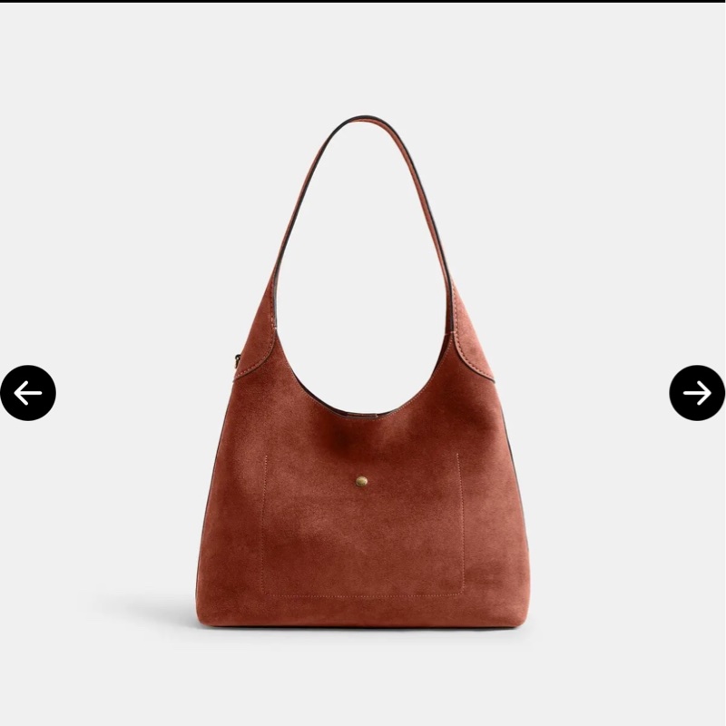 COACH Brooklyn Shoulder Bag 34 -Clay-1