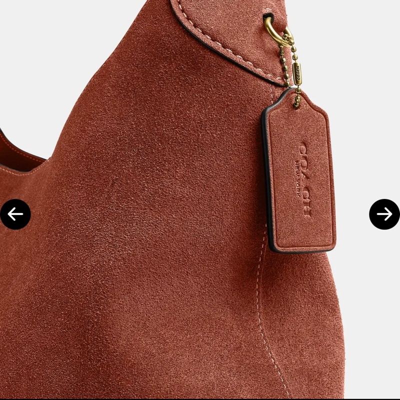 COACH Brooklyn Shoulder Bag 34 -Clay-4