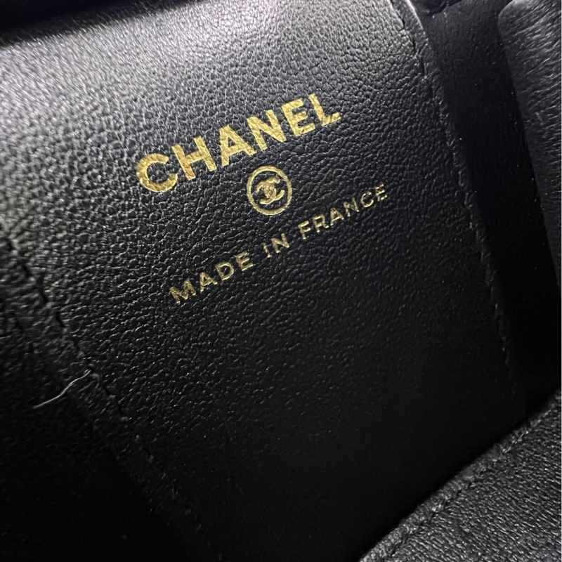 【97新 ✨ 全網最低價！】Chanel香奈兒 黑金 愛心扣 荔枝牛皮 晶片新款（下單前先詢問庫存❗️）-18