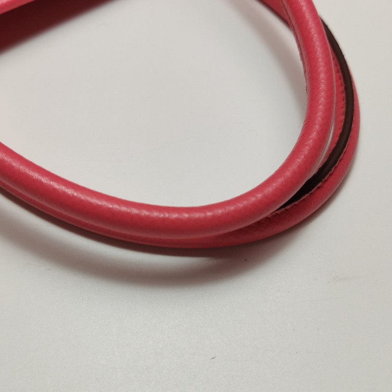 Hermes Garden Party花園包30按扣手提包Epsom牛皮銀扣U5唇膏粉A刻-14