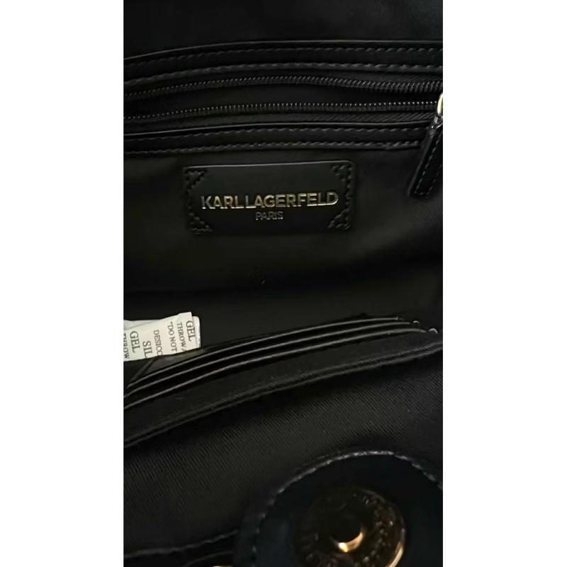 [二手］卡爾小羊皮水桶包-4