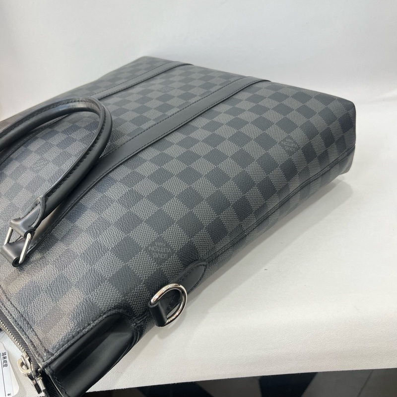 LV/路易威登 TADAO系列男士單肩斜挎手提包少肩帶-1