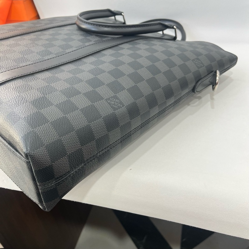 LV/路易威登 TADAO系列男士單肩斜挎手提包少肩帶-3