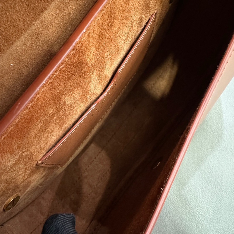 Dior 焦糖色bobby中號  22*18  98新配件塵袋-2