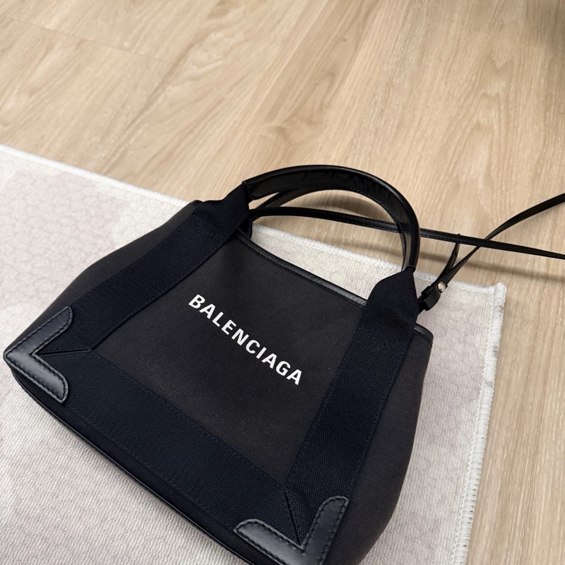 balaenciaga  navy cabas 托特包 XS-2