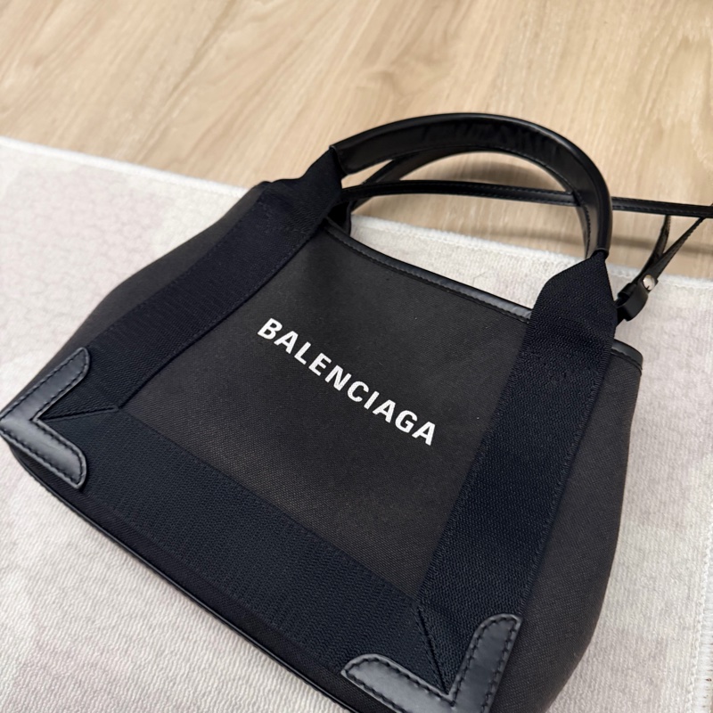 balaenciaga  navy cabas 托特包 XS-3