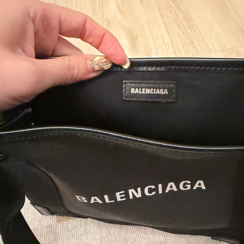 balaenciaga  navy cabas 托特包 XS-14