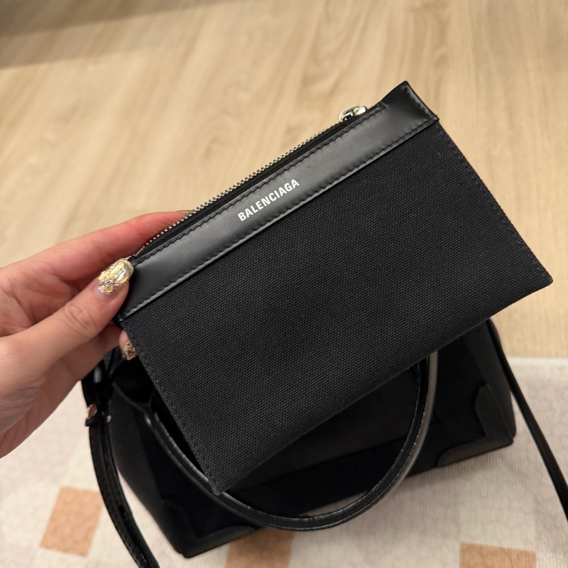 balaenciaga  navy cabas 托特包 XS-17