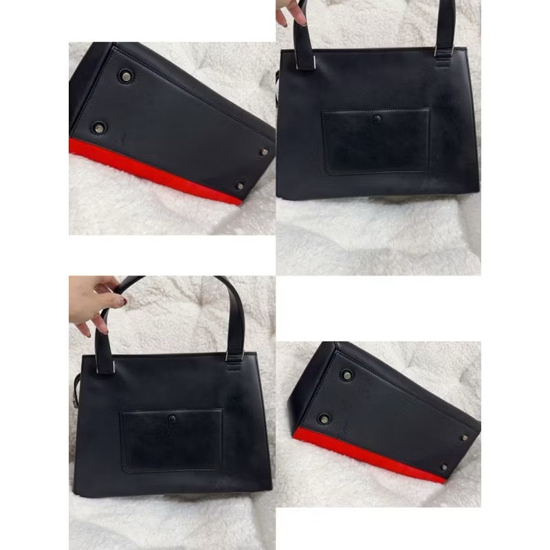 Celine 皮草手提肩背包-2