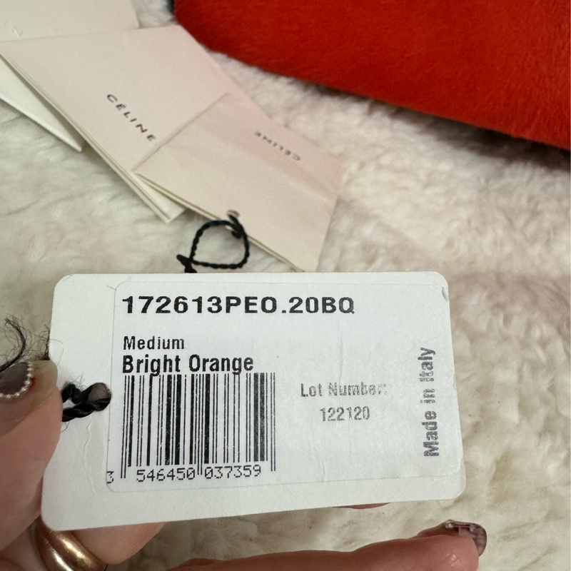 Celine 皮草手提肩背包-13