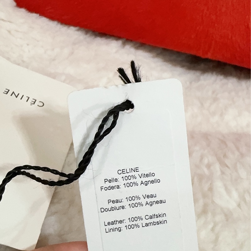 Celine 皮草手提肩背包-15