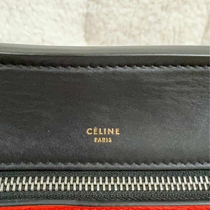 Celine 皮草手提肩背包-22