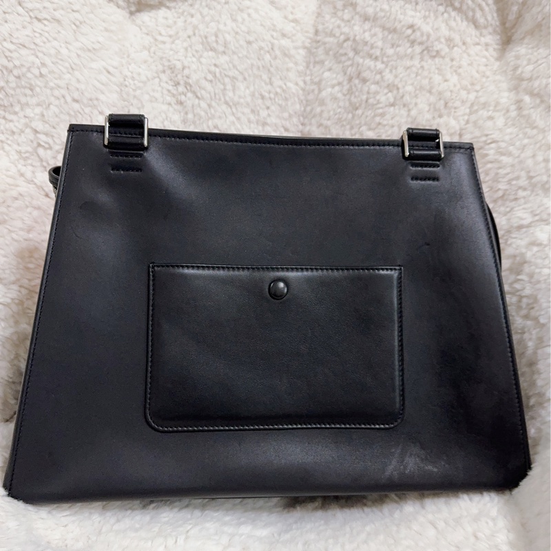 Celine 皮草手提肩背包-24