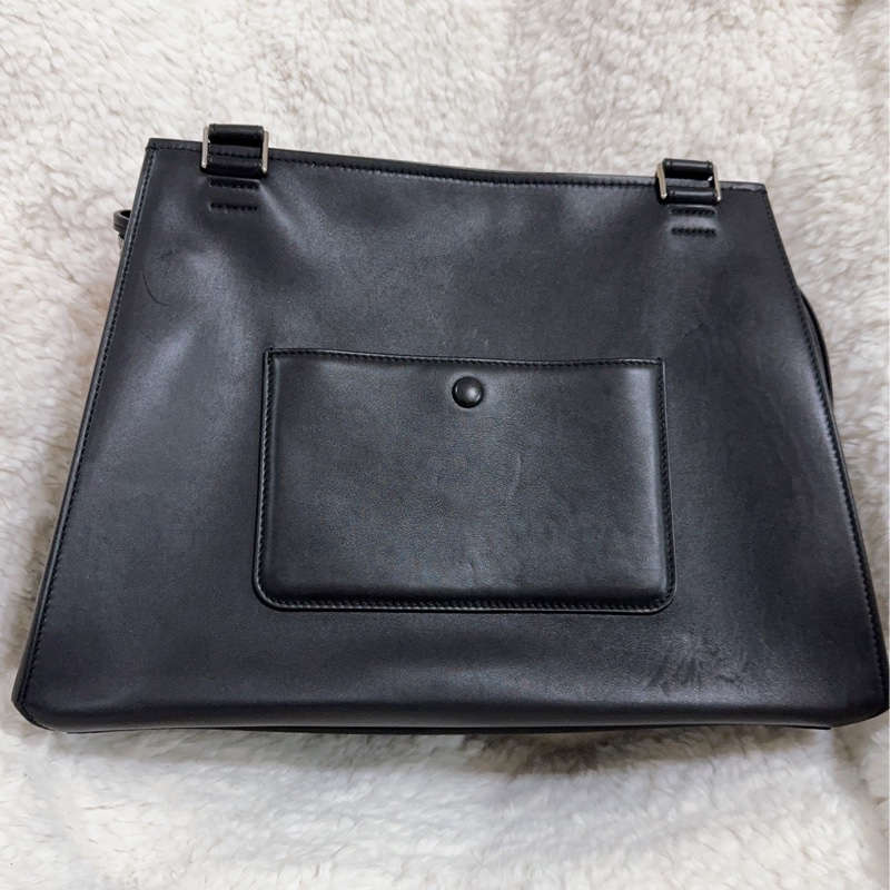 Celine 皮草手提肩背包-30