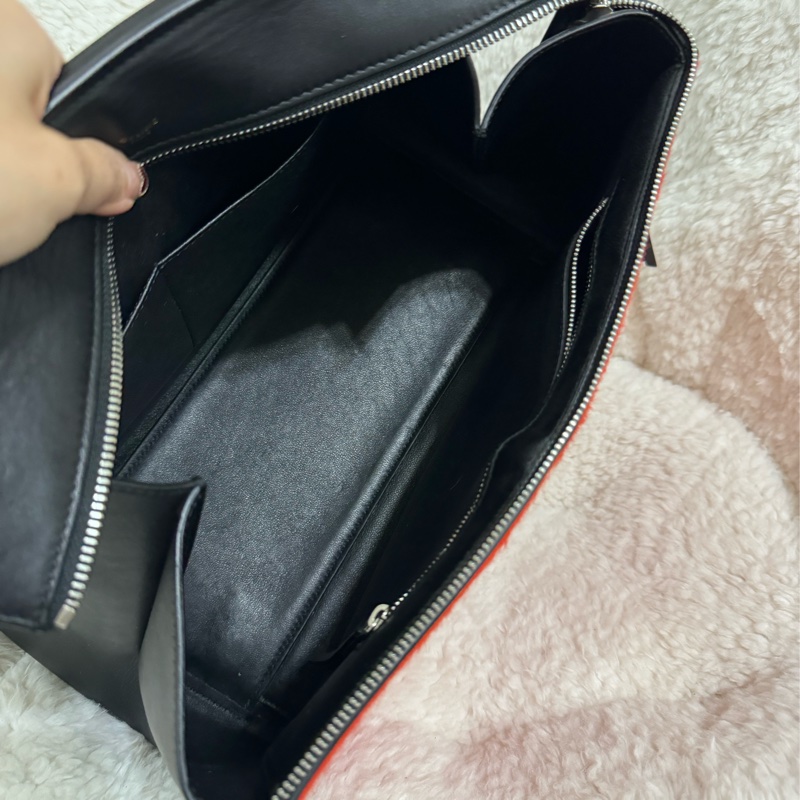 Celine 皮草手提肩背包-49