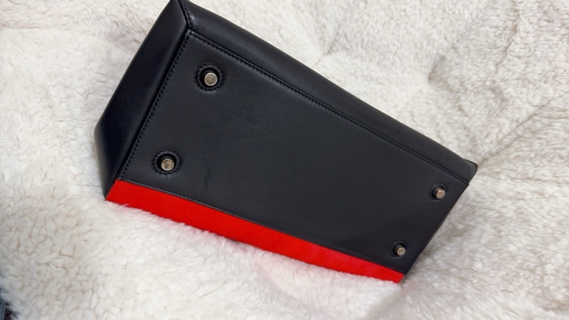 Celine 皮草手提肩背包-64