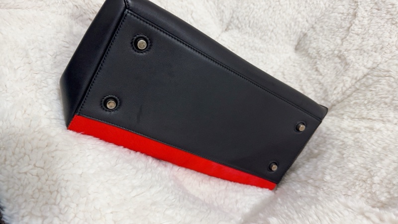 Celine 皮草手提肩背包-66