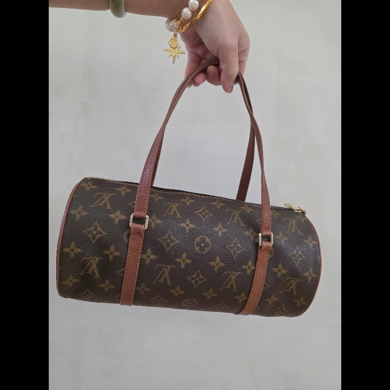LOUIS VUITTON  Papillon圓筒包-0