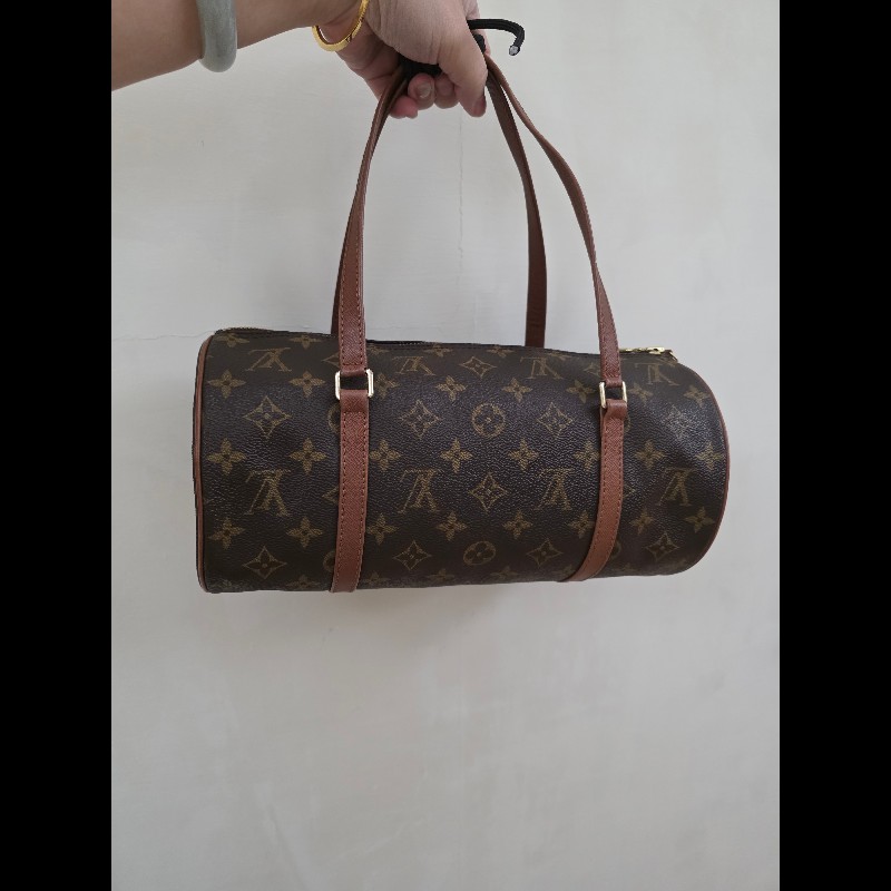 LOUIS VUITTON  Papillon圓筒包-5