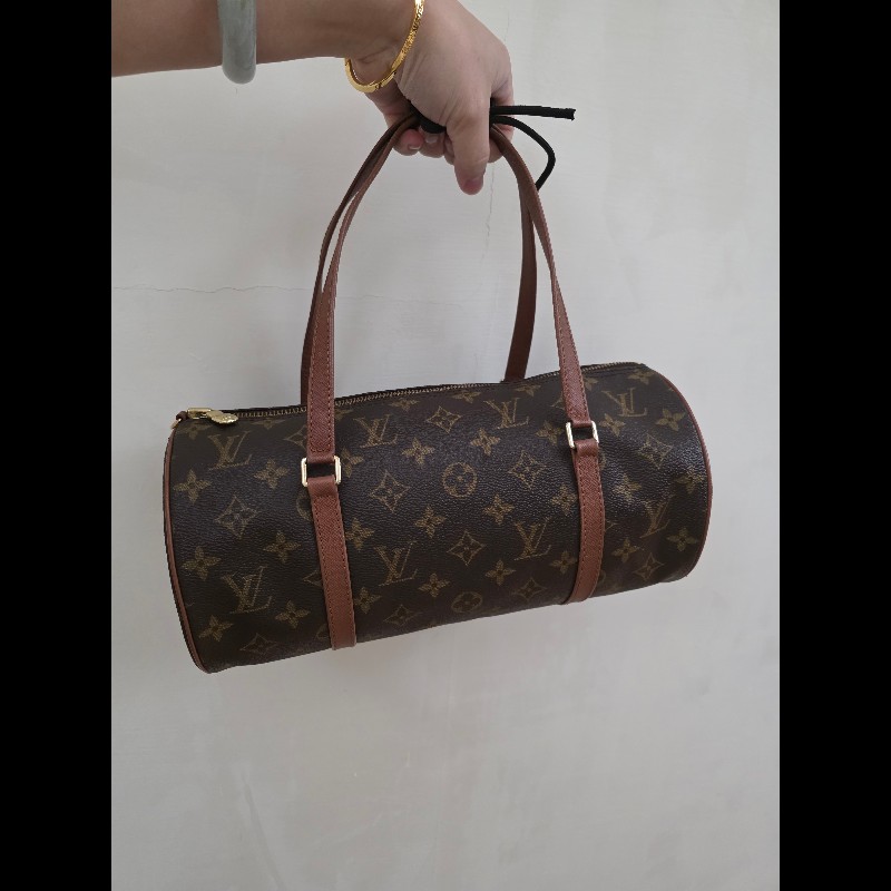 LOUIS VUITTON  Papillon圓筒包-6