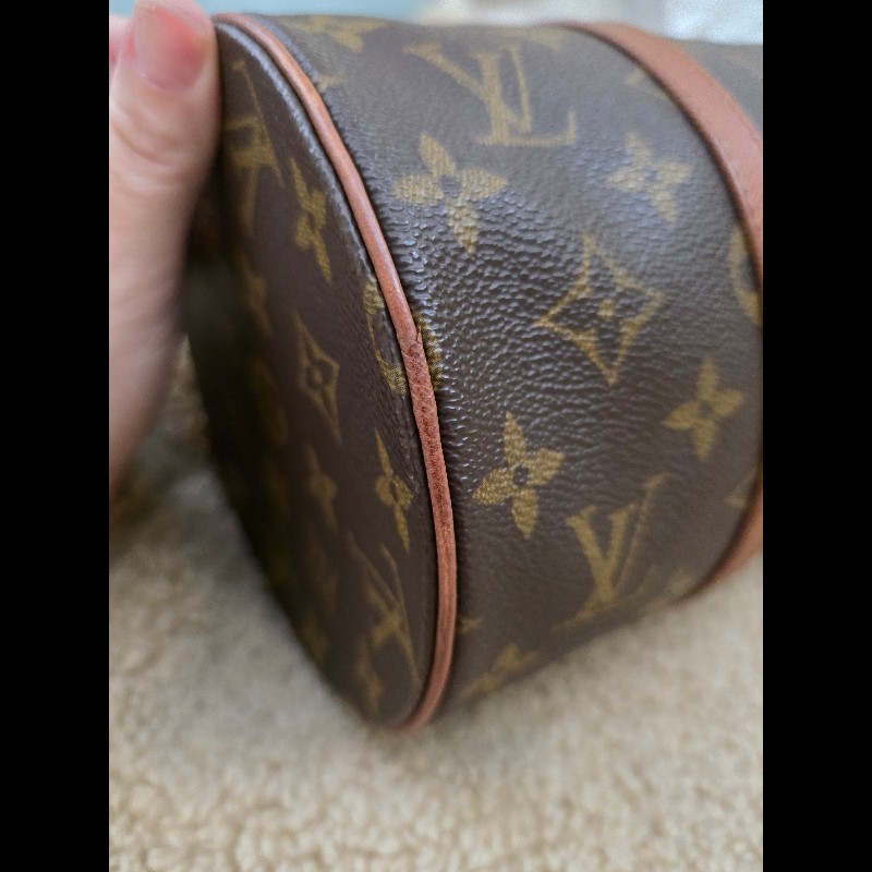 LOUIS VUITTON  Papillon圓筒包-9