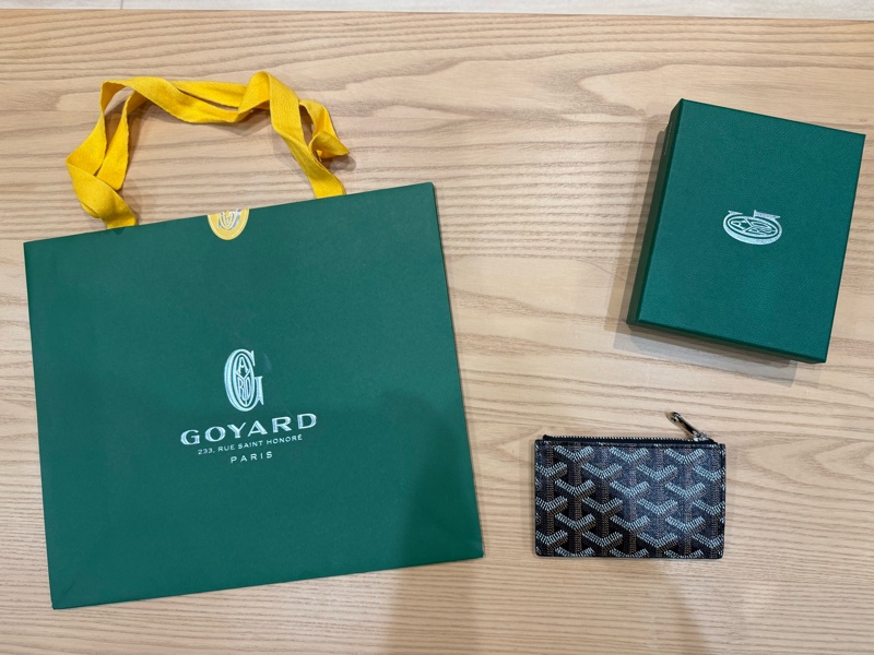 GOYARD卡夾 BOURBON拉鍊卡夾 黑色 義大利購買-2