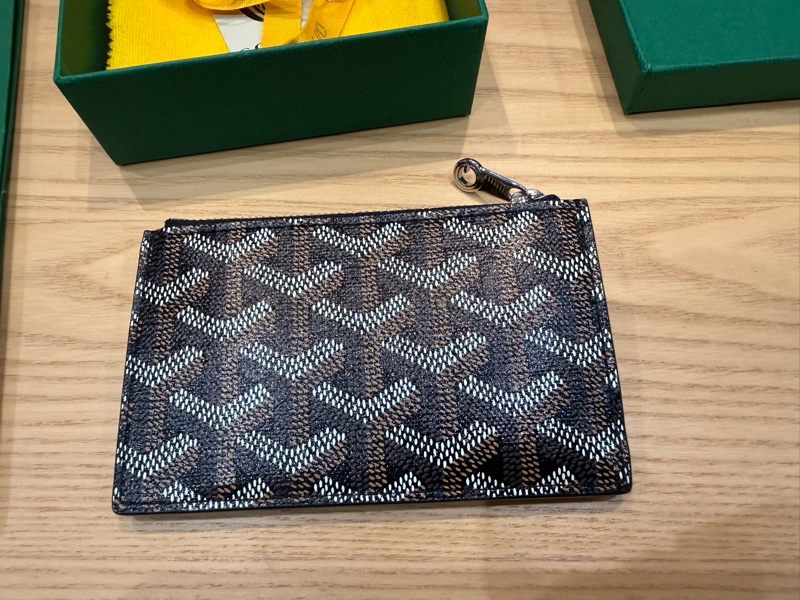 GOYARD卡夾 BOURBON拉鍊卡夾 黑色 義大利購買-10