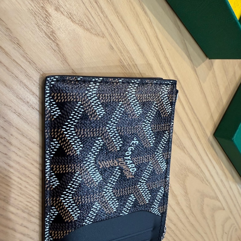 GOYARD卡夾 BOURBON拉鍊卡夾 黑色 義大利購買-15