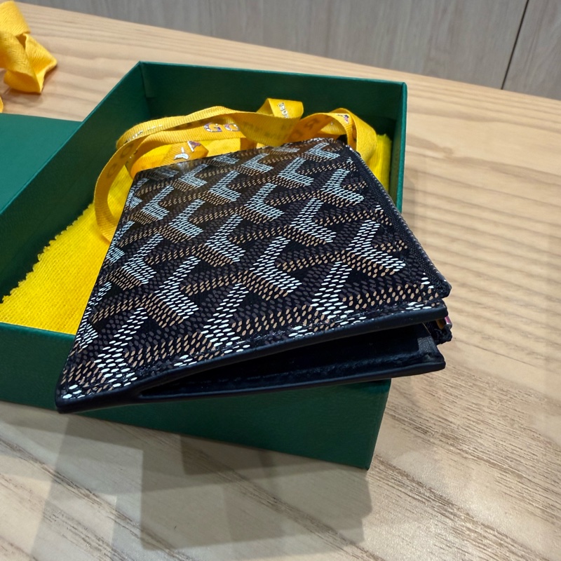 GOYARD卡夾 BOURBON拉鍊卡夾 黑色 義大利購買-18