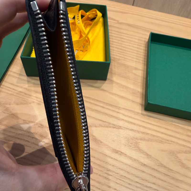 GOYARD卡夾 BOURBON拉鍊卡夾 黑色 義大利購買-22