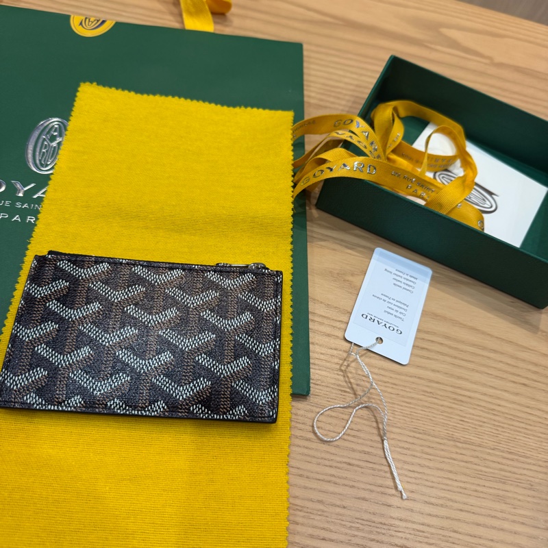 GOYARD卡夾 BOURBON拉鍊卡夾 黑色 義大利購買-28