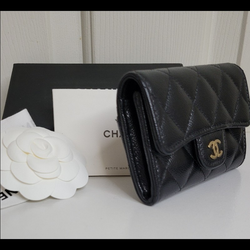 🧸chanel 新款CF卡夾 內拉鍊夾層-4