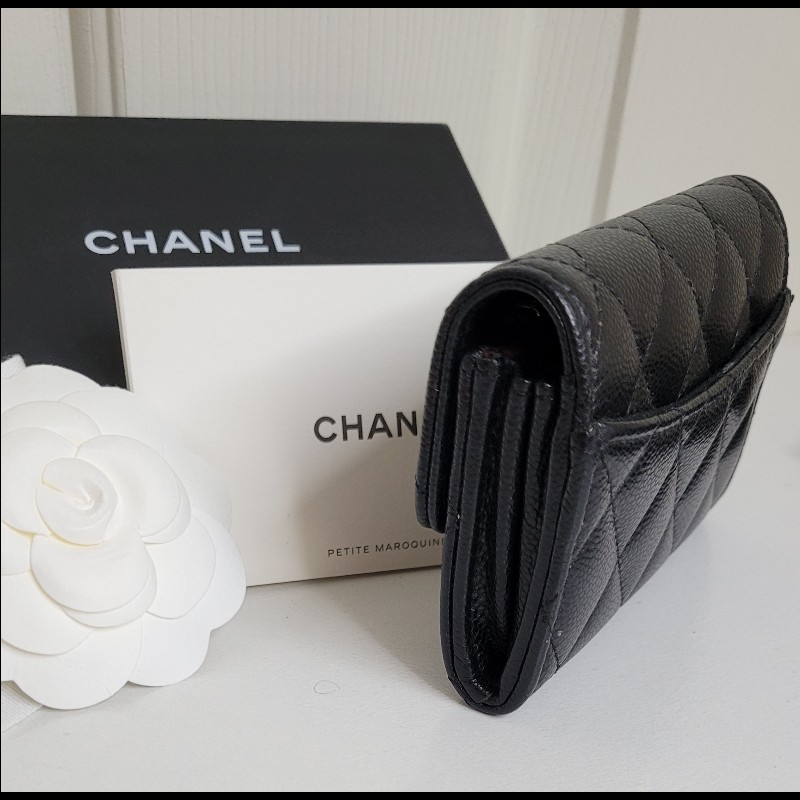 🧸chanel 新款CF卡夾 內拉鍊夾層-5